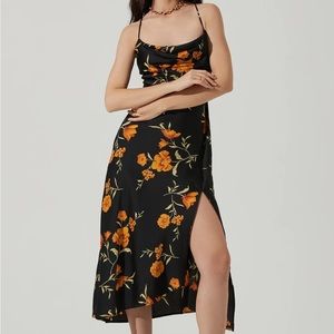ASTR the Label GAIA FLORAL MIDI DRESS Wedding Guest // Vacation dress